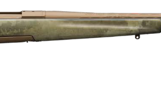 Browning X-Bolt Hells Canyon Long Range 6.5 PRC, 26" Barrel, Burnt Bronze Cerakote, A-TACS AU Camo Fixed Hard Core Fiber-Fusion Stock, 3rd