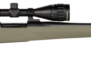 Howa 1500, Bolt Action Rifle, 300 Winchester Magnum, 24" Threaded Barrel, Olive Drab Green Hogue Stock, , 4-12x40 Scope Included, 4rd Mag, Manual Safety, 4rd