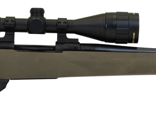 Howa Hogue Gamepro 2 6.5 PRC Cap 24" TB Blued Rec/Barrel Green Fixed Hogue Pillar-Bedded Overmolded Stock Right Hand (Full Size) Includes 3.5-10x44mm Scope 3+1Rd