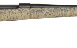 Howa M1500 HS Precision 300 PRC, 24" Threaded Barrel, Black Metal Finish & Green Black Webbed Fixed HS Precision Stock, 4rd