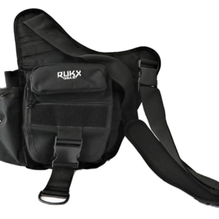 Rukx Single Strap Sling Bag Black