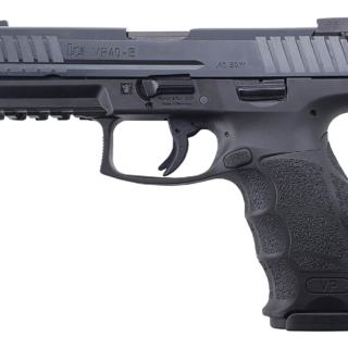 HK VP40-B .40S&W, 4.09" Barrel, Black, Modular Backstrap Grip, Button, 10rd