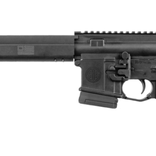 Sig M400 Tread *CA Compliant* 223 Rem/5.56x45mm, 16" Barrel, Black Hard Coat Anodized, Fixed All Weather Skeletonized Stock, 10rd