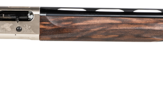 Beretta A400 Upland 20 Ga, 28" Barrel, 3", Nickel Engraved Metal Finish & Xtra Grain Walunt Fixed Kick-Off Stock, 2rd