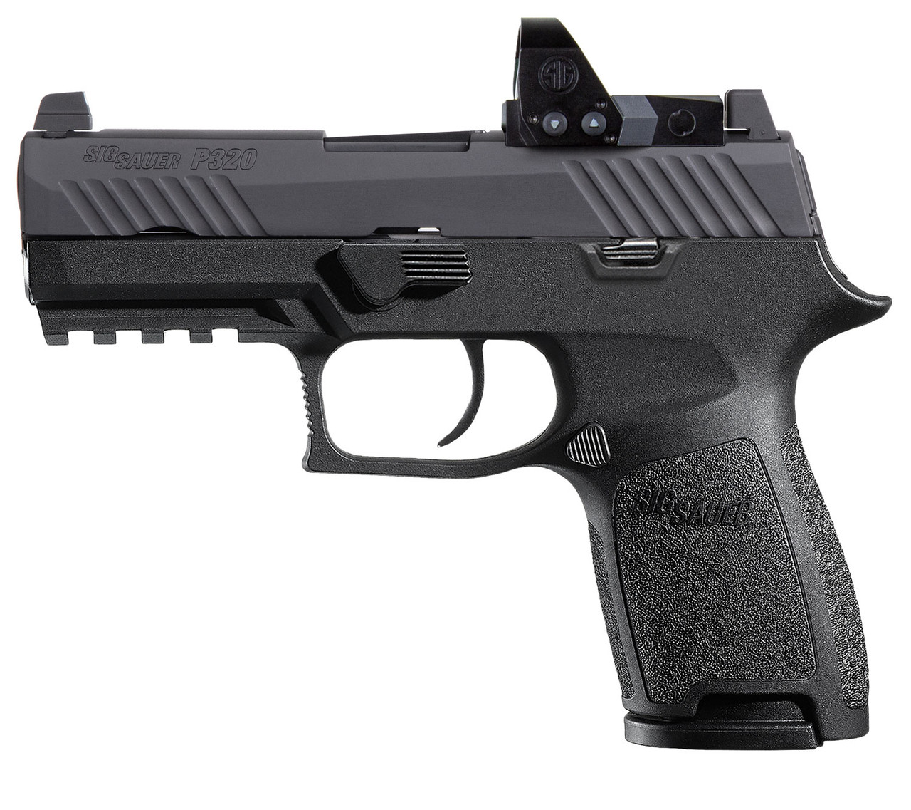 Sig P320 XCompact RXP 9mm, 3.9" Barrel, Romeo 1 Pro, Black, 10rd