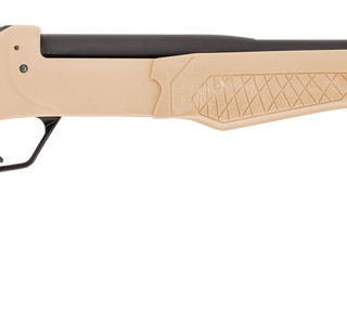 Rossi Tuffy Single Shot 410 Ga, 3", 18.50" Barrel, Black, Tan Thumbhole Stock, 1rd