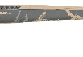 Weatherby MkV Accumark LTD, 6.5 Creedmoor, 22" Barrel, Burnt Bronze, Gray/Brown Accent Black, Monte Carlo Stock, 4rd