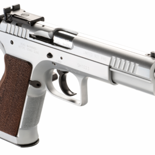 Tanfoglio Defiant Limited Pro 9mm, 4.80" Barrel, Brown Polymer Grip, 16rd