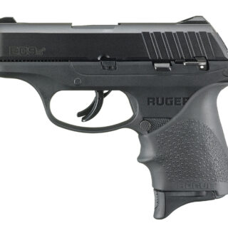 Ruger EC9s 9mm, 3,1" Barrel, Hogue Grip, Manual Safety, Black, 7rd