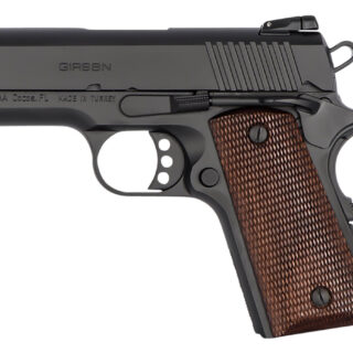 Girsan MC1911 SC Ultimate 9mm, 3.4" Barrel, Steel, Black, G10 Grips, Ambidextrous Safety, 7rd