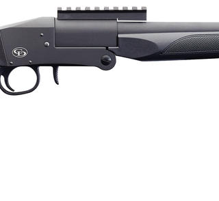 Charles Daly 101 Single-Shot .410 Ga, 20" Barrel, Matte Finish, Black, Synthetic Stock, Fiber Optic Front Sight, 1rd