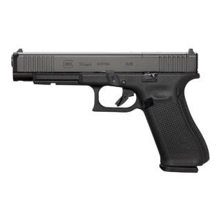 Glock 34 Gen5 MOS Competition 9mm, 5.31" Barrel, Flared Mag Well, 17rd