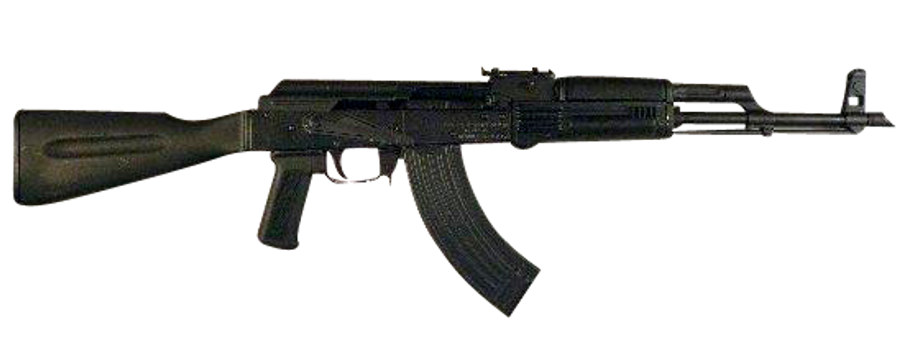 Century WASR 7.62x39mm, 16.25" Barrel, Stamped Receiver, Synthetic, Black, 30rd