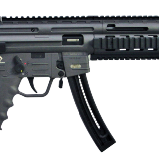 GSG 16 Carbine 22 LR, 16.25" Barrel, Black, Smoke Metal Finish, 10rd