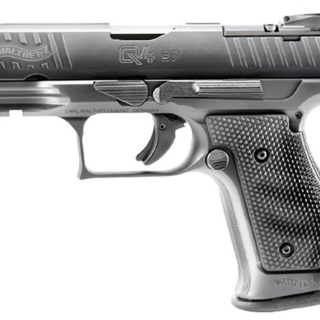 Walther Q4 SF OR 9mm, 4" Barrel, Contrast Sights, Black, 10rd