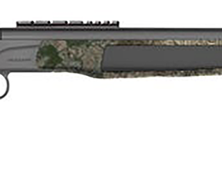 CVA Accura MR-X, 50 Caliber, 26" Fluted Threaded Barrel, Sniper Gray, Realtree Rockslide Camo, 1rd