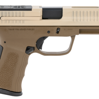 FMK Elite Pro 9mm, 4" Barrel, Bronze Sand Cerakote Steel, Polymer Grip, 14rd