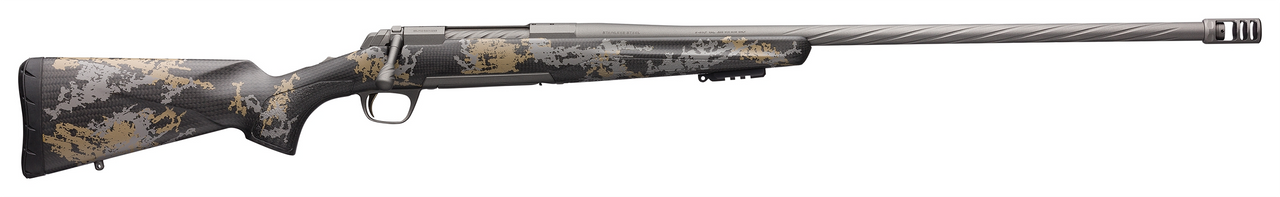 Browning X-Bolt Mountain Pro LR 7mm Rem Mag, 26" Barrel, Tungsten Gray, Graphics CF Stock, 3rd