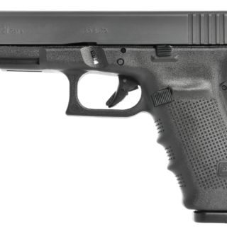 Glock 21 Gen4 US .45 ACP, 4.6" Barrel, Fixed Sights, Black, 13rd