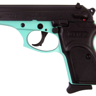 Bersa Thunder 380 ACP, 3.5" Barrel, Robin Egg Blue Cerakote, 8rd