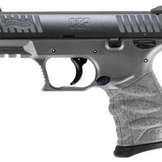 Walther CCP M2 9mm, 3.54" Barrel, 3-Dot Sights, Tungsten Gray, 8rd