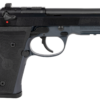 Beretta 92X RDO FR Centurion Mid Size 9mm,4.3" Barrel, Black, Fixed Front Sights, Manual Safety/Decocker, Front Picatinny Rail, Optic Ready, 2x10rd