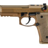 Beretta M9A4 G Centurion 9mm, 4.7" Barrel, Flat Dark Earth Cerekote, Tritium Sights, Decocker, Front Picatinny Rail, 2x18rd - Image 5
