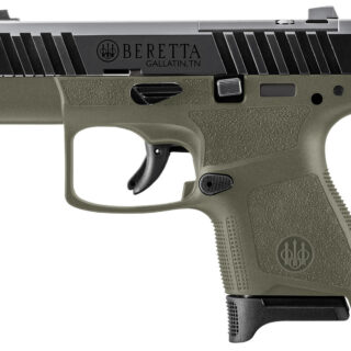 Beretta APX-A1 Carry 9mm, 3.3" Barrel, 3-Dot Sights, OD Green, 6rd