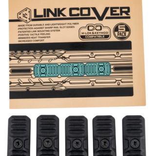 Strike Link Cover M-LOK/Keymod Compatible 39.90mm 20.00mm Mount Height, Polymer, 5 Pack
