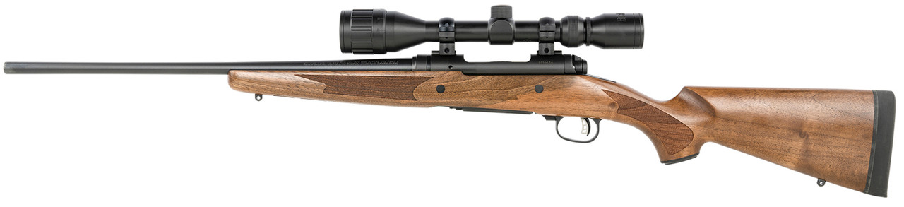 Savage 110 Lightweight Hunter XP .260 Rem, 20" Barrel, Black, Hardwood Stock, 4-12x40mm Scope, 4rd - Image 2