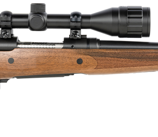 Savage 110 Lightweight Hunter XP .260 Rem, 20" Barrel, Black, Hardwood Stock, 4-12x40mm Scope, 4rd