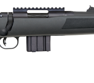 Mossberg MVP Patrol 300 Blackout, 16.25" Threaded Barrel, A2 Hider, 1:7 Twist, Matte Finish, Blued Barrel, Black Stock, Fiber Optic Sights, Picatinny Rail Scope Base, 10rd