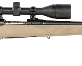 Savage Arms 11 Hunter 6.5 Creedmoor Black Rec/Barrel Flat Dark Earth Stock, Adjustable Cheekrest Includes Bushnell 4-12x40mm Scope, 4rd