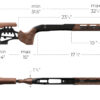 Woox Furiosa 10/22 Chassis, Walnut, Aluminum, Adjustable Cheek - Image 2
