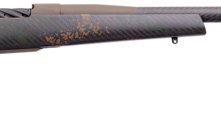 Weatherby Mark V Backcountry 2.0 Carbon 6.5 Weatherby RPM, 24" Barrel, Carbon Fiber #4 Contour, Cerakote, Patriot Brown, Carbon Fiber Stock, Dark Green Brown Accents, Muzzle Brake (adds 2"), 4rd