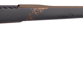 Weatherby Mark V Camilla Ultralight 6.5 Weatherby RPM, 24" #1 Fluted Light Contour Barrel, Cerakote, Midnight Bronze, Fiberglass, Black, Smoke Gold Accents, Brake-adds 2", 4rd