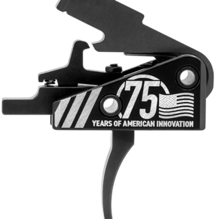 Timney Triggers Competition Trigger 75th Ann. AR-15 Single-Stage, Curved, 3 lbs