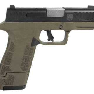 Diamondback DBAM29 9mm, 3.50" Barrel, Flat Dark Earth, Black Slide, Picatinny Rail, 17rd