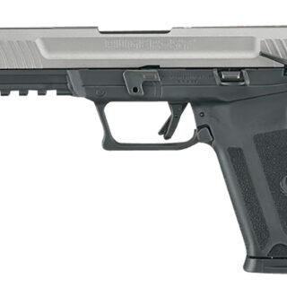 Ruger 57 5.7x28mm 4.94" Barrel, FO Front, Savage Silver Cerakote, 20rd