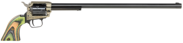 Heritage Rough Rider 22 LR, 16" Barrel, Simulated Case Hardened, Laminate Camo Grip, 6rd