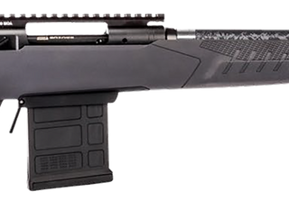 Savage Arms 110 Carbon Tactical 6.5 Creemoor 22" Matte Black Carbon Steel Carbon Wrapped Stainless Steel Barrel Rec Gray AccuStock, 10rd
