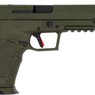 SDS Imports PX-9 Gen 3 Tactical, 9mm, 5.1" Barrel, Cerakote Finish, Olive Drab Green, Trigger Safety, Fiber Optic Front Sight, Optic Ready, 20rd