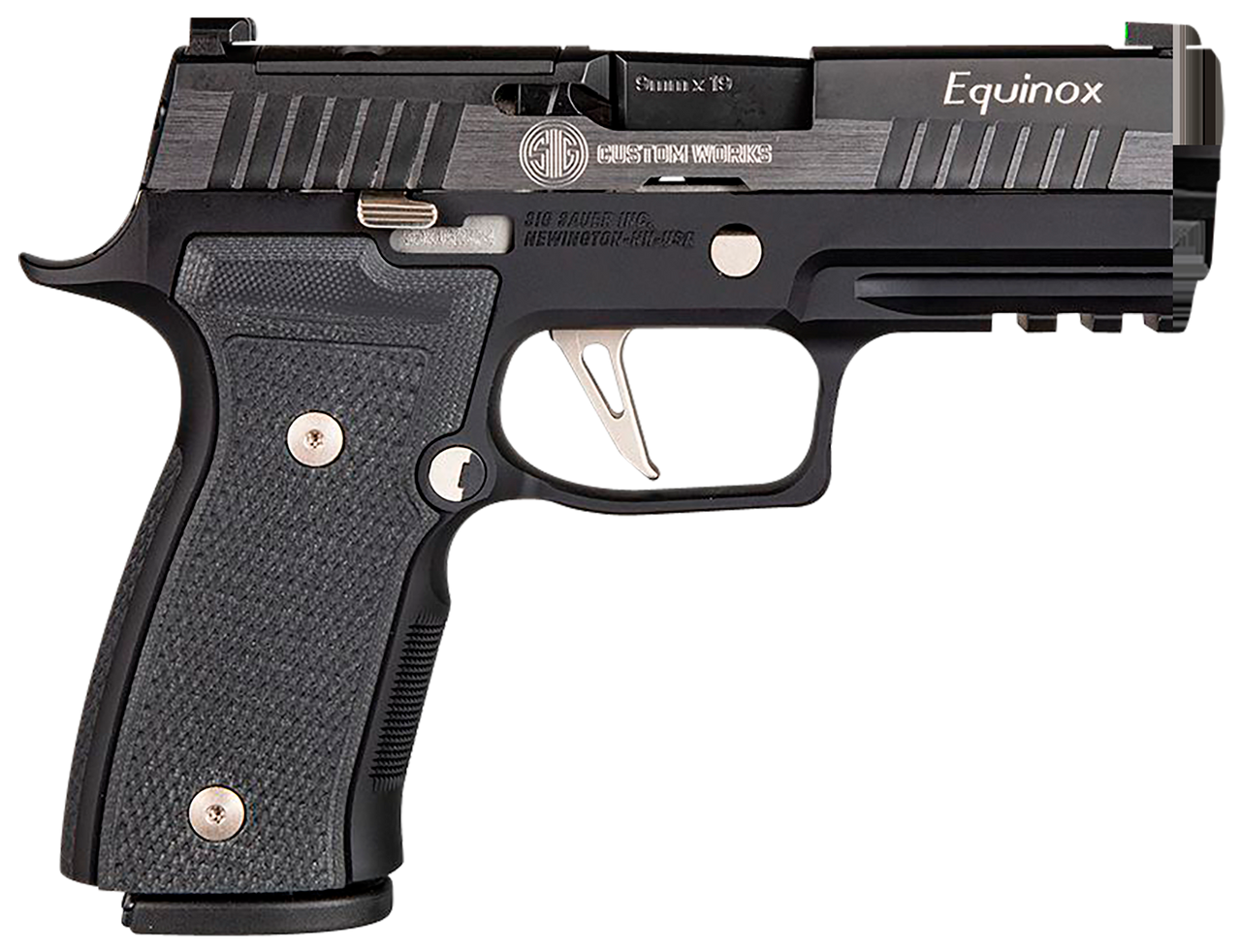 Sig P320, AXG Equinox Custom Works 9mm, 3.9" Barrel, XRAY3 Sights, Two-Tone, 17rd