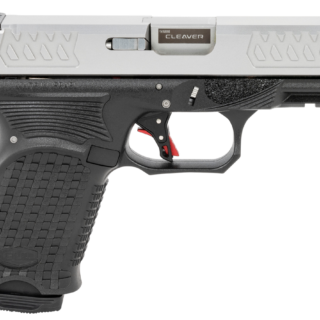 Bul Armory Axe Cleaver Cleaver 9mm 4.02" Barrel, Black, Stainless Steel Slide, Aggressive Textured Polymer Grip, 15rd