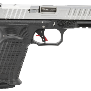 Bul Armory Axe Tomahawk Full Size 9mm, 4.49" Fluted Barrel, Manual Safety, Optics Ready, Black, 17rd