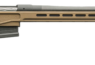 Bergara Premier Series MG Lite Rifle .300 Win Mag, 24" Threaded Carbon Fiber Barrel, Omni Muzzle Brake, Black, Magnesium Chassis, Folding Stock, 5rd