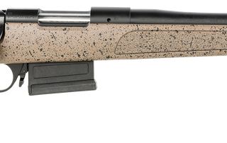 Bergara B-14 HMR Rifle 308 Win, 20" Barrel - Threaded 5/8-24, Cerakote Finish, Black, Black/Tan HMR Synthetic Stock, Cheek Riser, LOP Spacers, AICS Style Det Mag, Fits Rem 700 Scope Base, 5rd