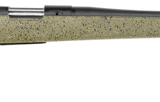 Bergara B-14 Hunter Rifle 6.5 Creedmoor, 22" Barrel, Cerakote Finish, Black, Green With Black/Tan Dots Synthetic Stock, Hinged Floorplate, Fits Rem 700 Scope Base with 6-48 Screws, 3rd