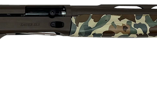 Sauer SL-5 Waterfowl 12 Ga, 3.5" Chamber, 28"Barrel, Fred Bear Old School Camo Furniture, 3rd