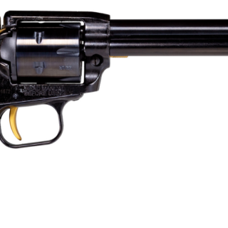 Heritage Rough Rider .22 LR, 4.75" Barrel, Fixed Sights, Black/Gold, 6rd